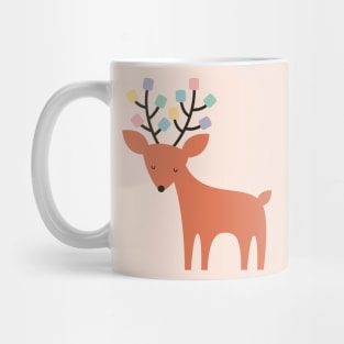 Deer Marshmallow Mug